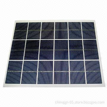 Mono-crystalline Silicone Solar Panel with 11W Pmax, Aluminum Frame and CE/RoHS Certification